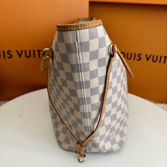 💎✨BEAUTIFUL✨💎 Authentic Louis Vuitton Damier Azur Neverfull MM - Picture 5 of 10
